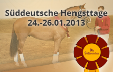 Süddeutsche Hengsttage 2013