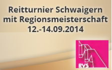 Schwaigern Turnier 2014 mit Regionsmeisterschaften